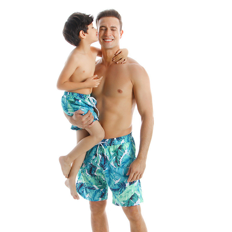 Parent Child Swimwear Quick Drying Pants