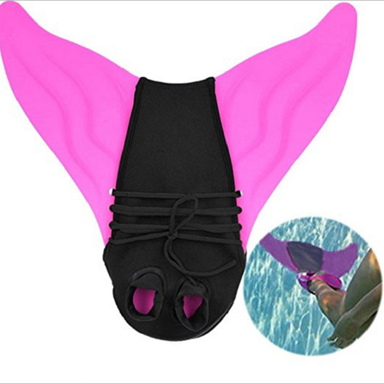 Mermaid Swimsuit Fins Black Fins