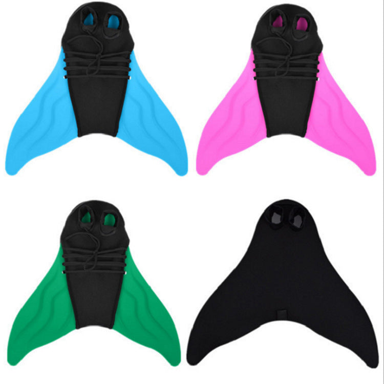 Mermaid Swimsuit Fins Black Fins