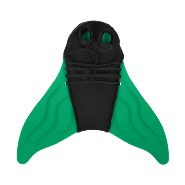 Mermaid Swimsuit Fins Black Fins