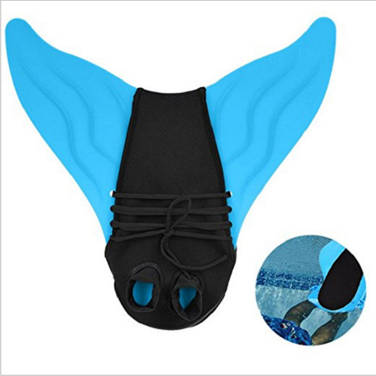 Mermaid Swimsuit Fins Black Fins