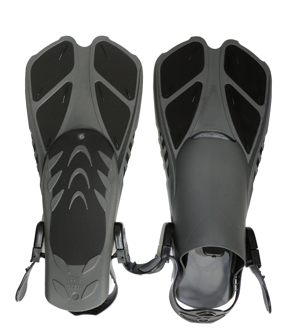 Diving training fins