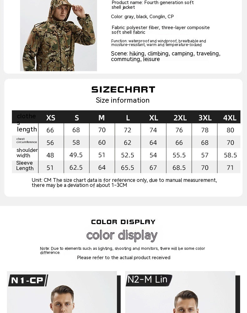 Waterproof Soft Shell Jacket