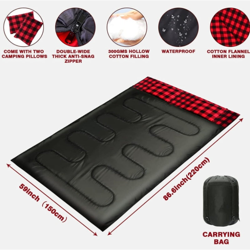 Camping Flannel Sleeping Bag
