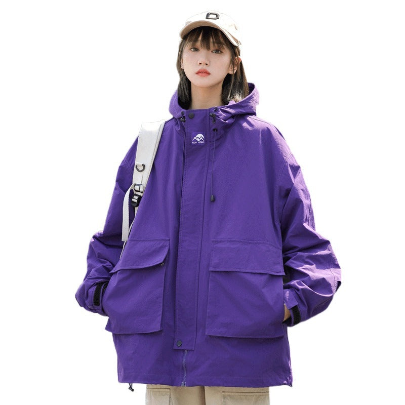 Large Pocket Hooded Jacket