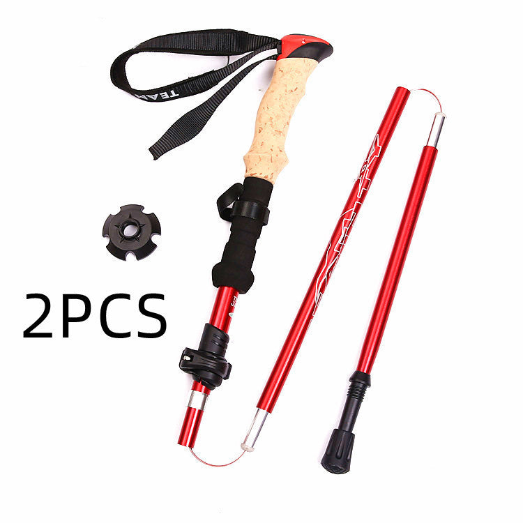 Five-section Telescopic Folding