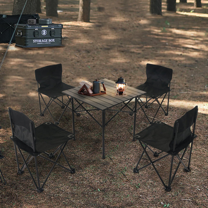 Outdoor Folding Table And Chair Set