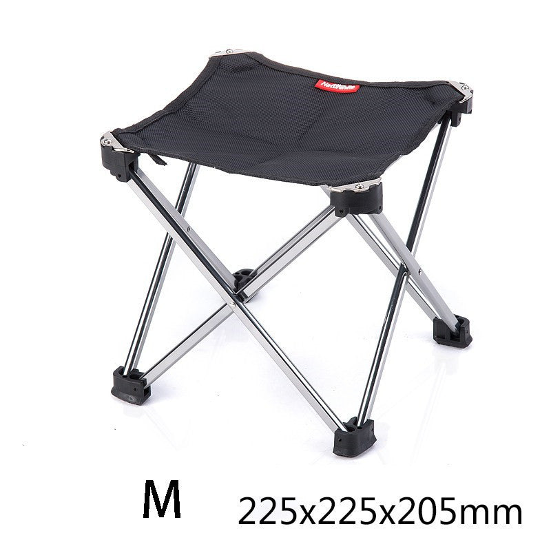 Portable outdoor folding stool chair