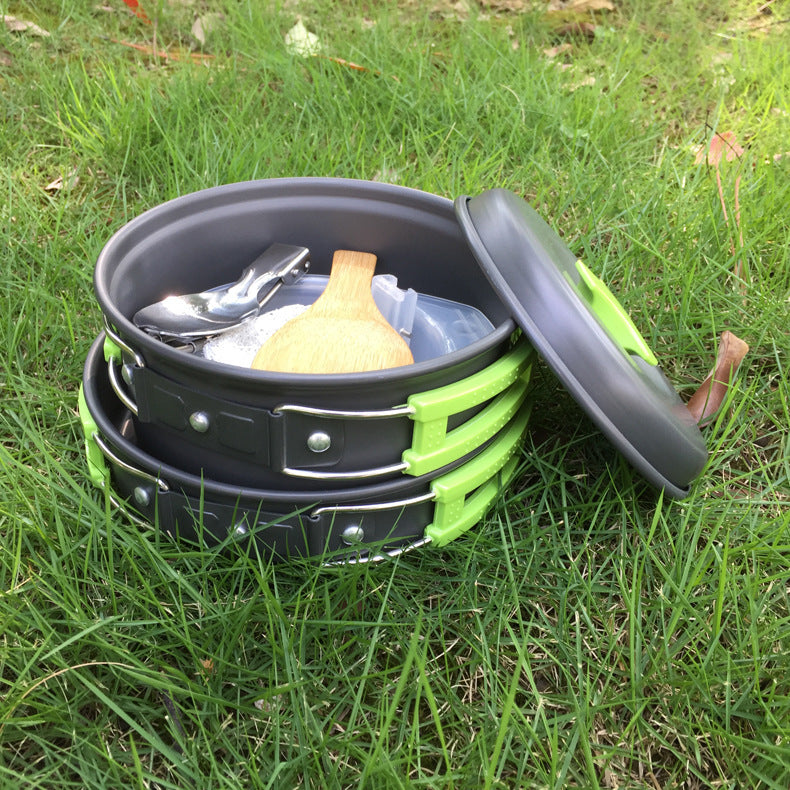 Outdoor  1-2 people camping cookware set