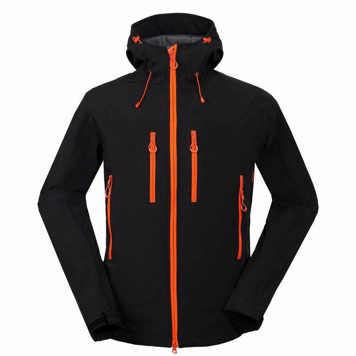 Sports complex soft shell jacket