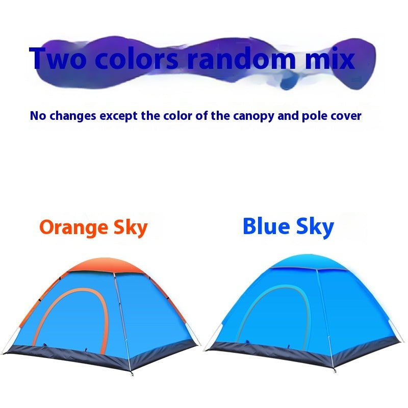 Camping Double-door Tent
