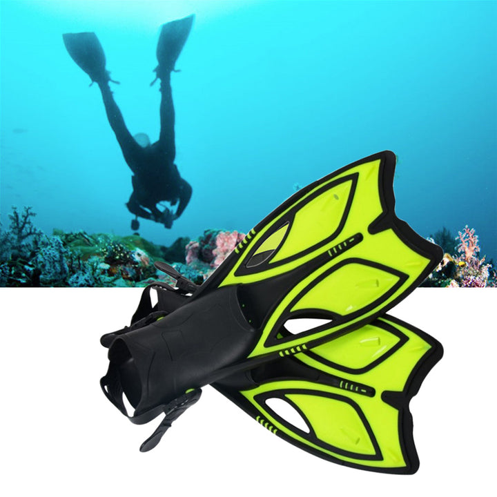 Professional diving long fins
