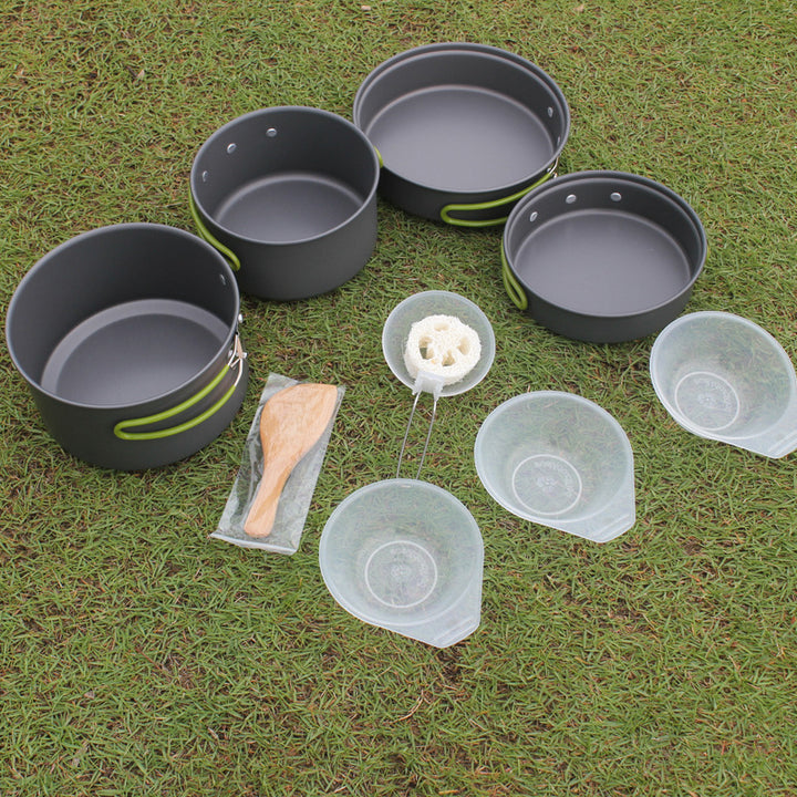 Cookware Camping Cooking Pan Pot Bowl