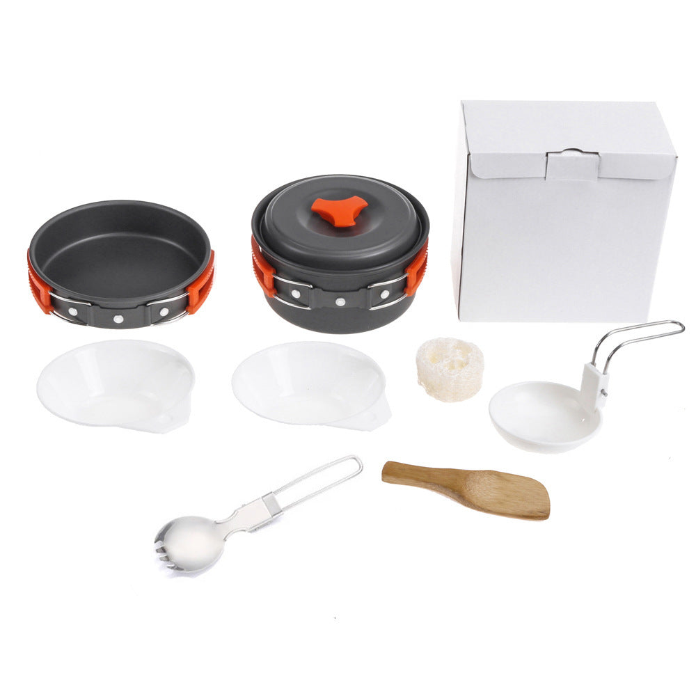 Outdoor  1-2 people camping cookware set