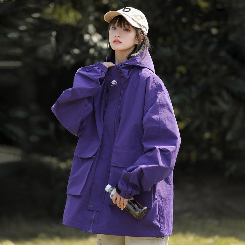 Large Pocket Hooded Jacket
