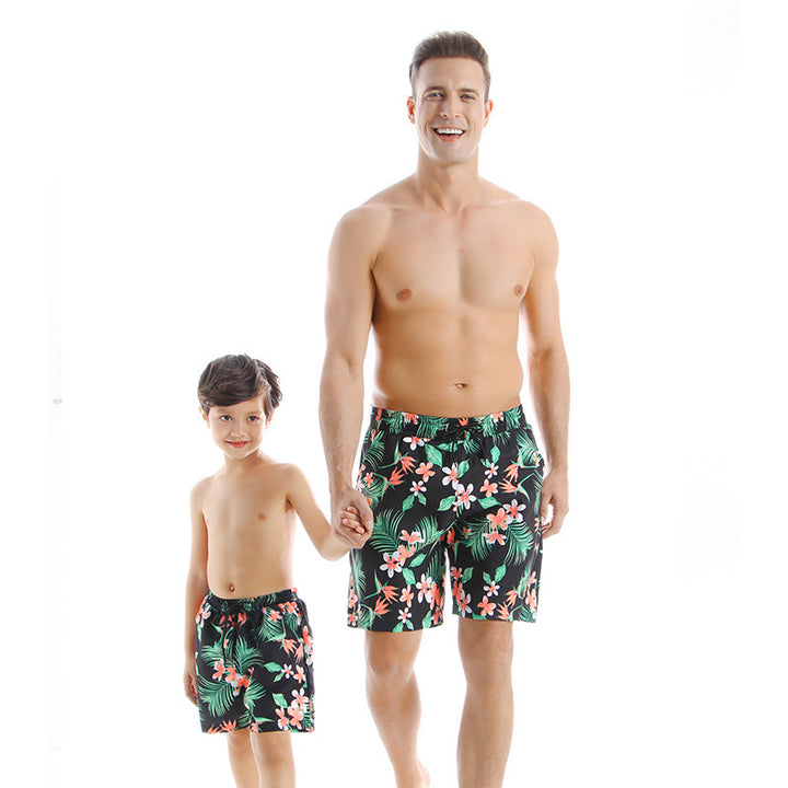 Parent Child Swimwear Quick Drying Pants