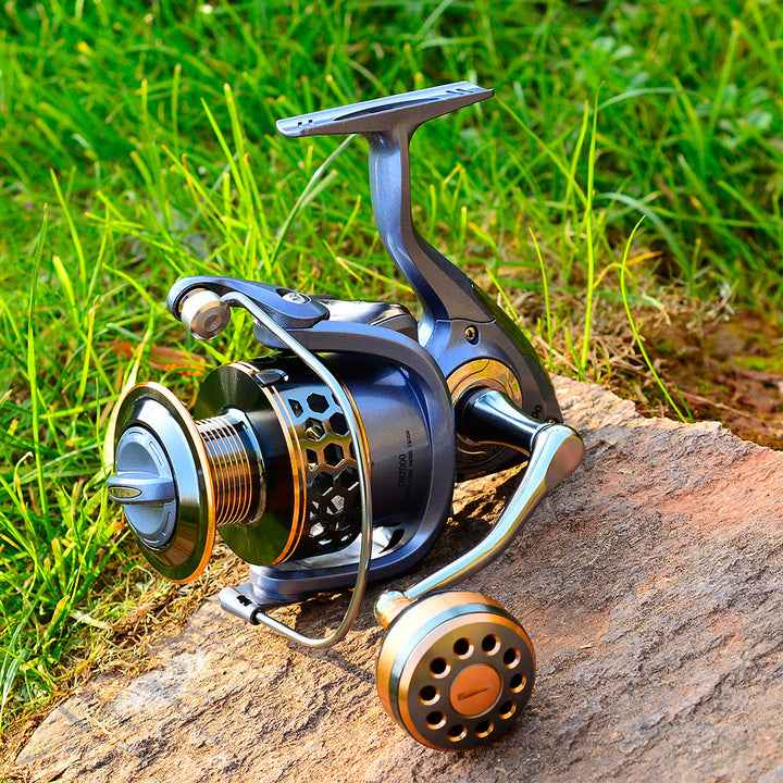 Fishing Wheel Full Metal Thread Cup