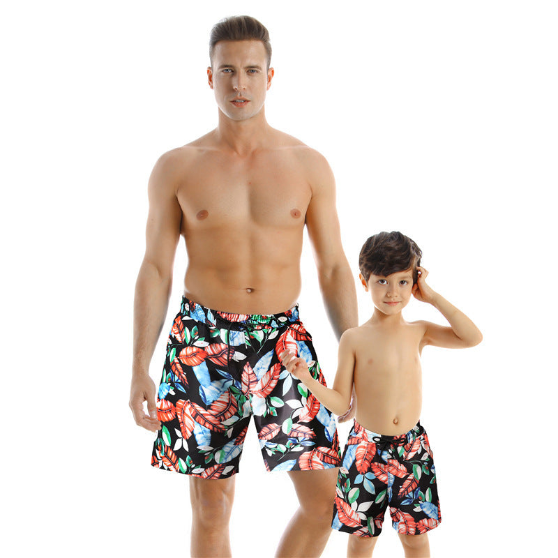 Parent Child Swimwear Quick Drying Pants