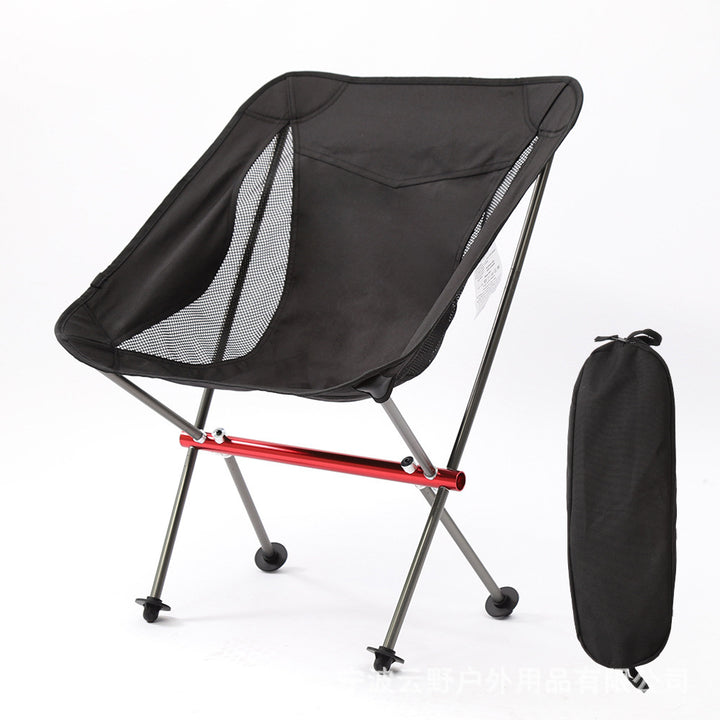 Aluminum Alloy Folding Moon Chair