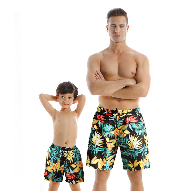 Parent Child Swimwear Quick Drying Pants