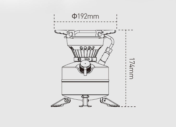 Fierce Fire Gasoline Stove