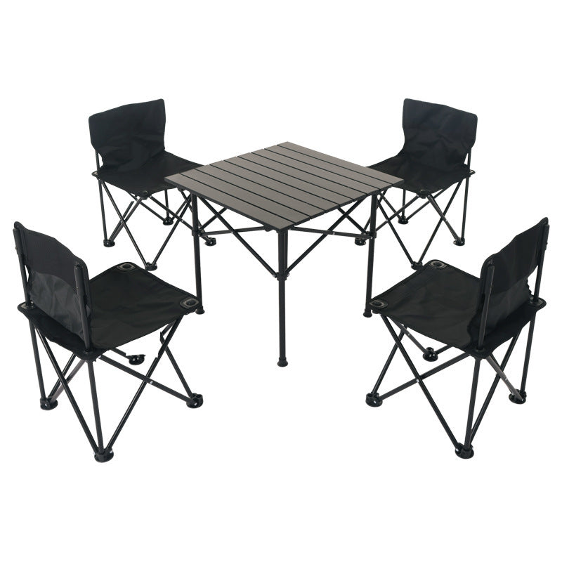 Outdoor Folding Table And Chair Set