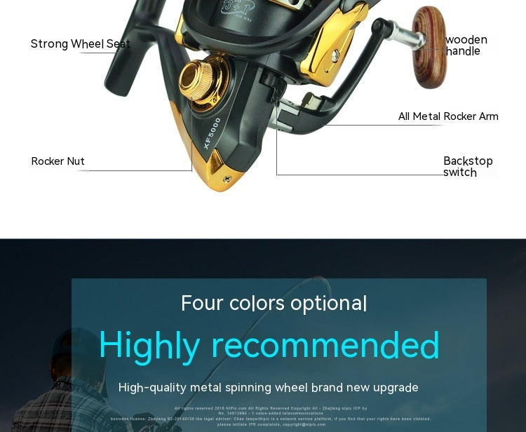 Fishing Reel For Telescopic