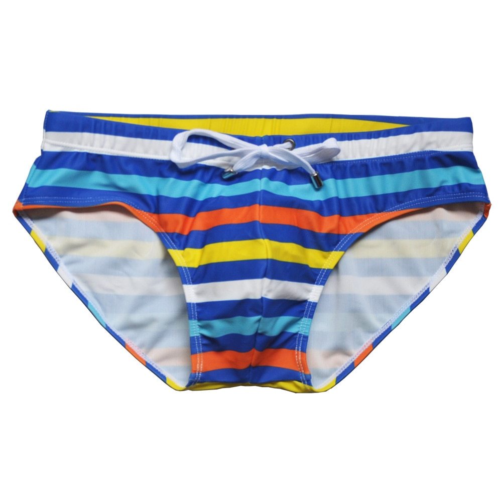 Men Striped swimwear with rope