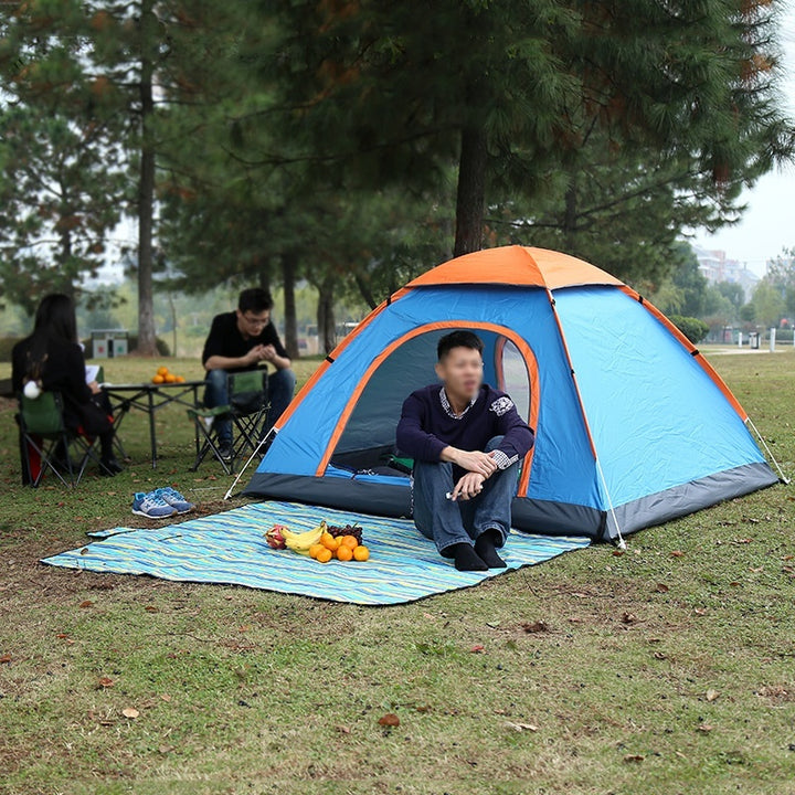 Camping Double-door Tent