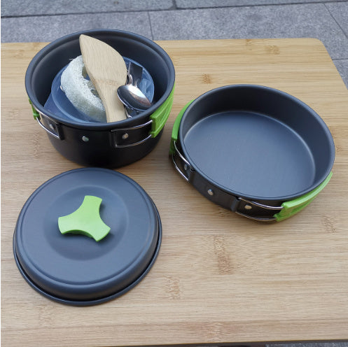Outdoor  1-2 people camping cookware set
