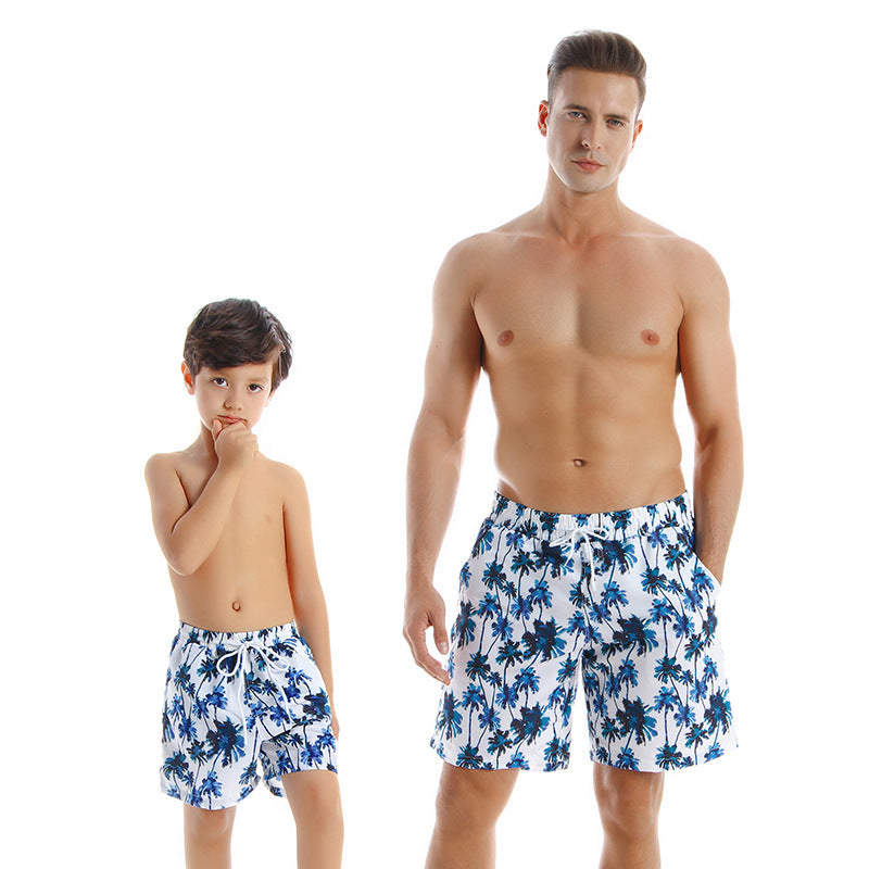 Parent Child Swimwear Quick Drying Pants