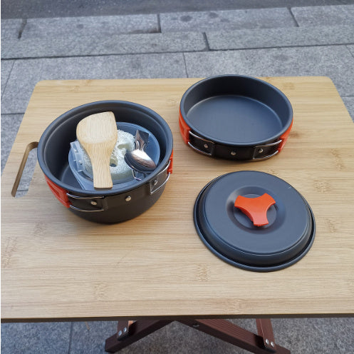 Outdoor  1-2 people camping cookware set