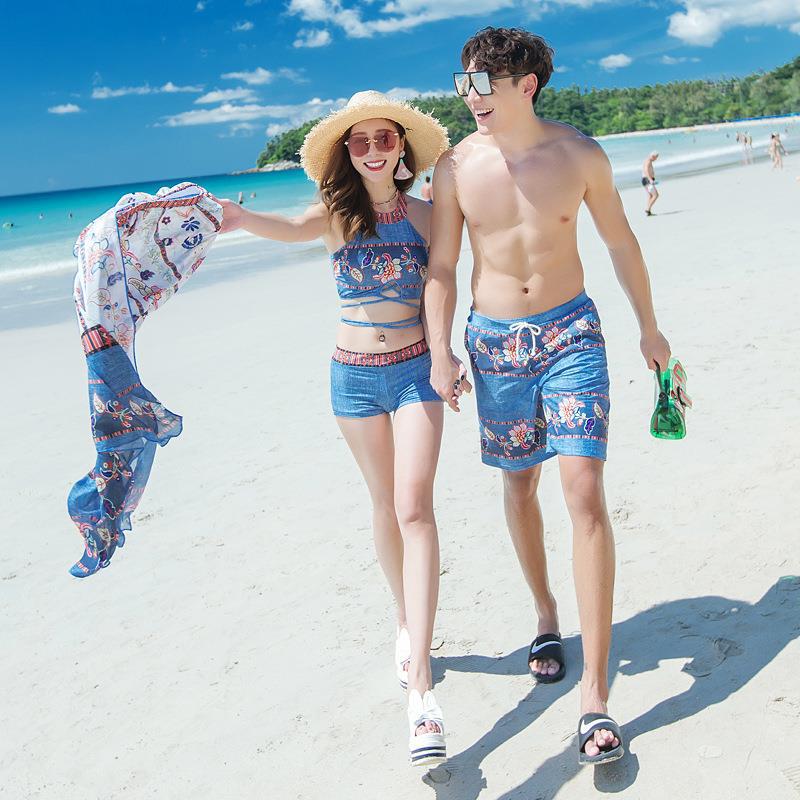 Couple Swimwear Suit