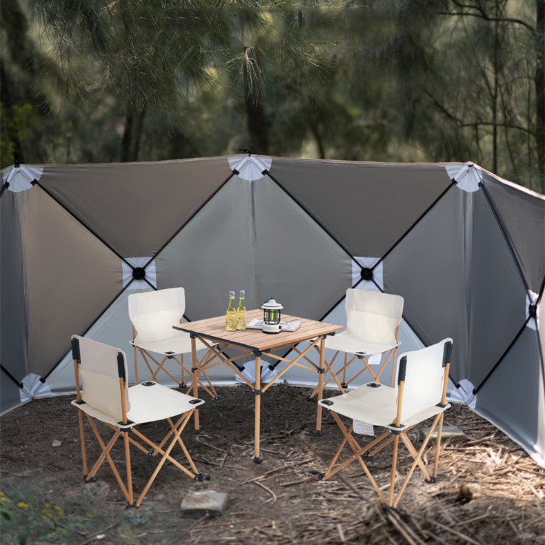 Outdoor Folding Table And Chair Set