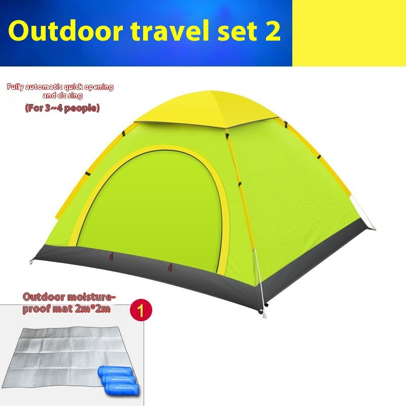 Camping Double-door Tent