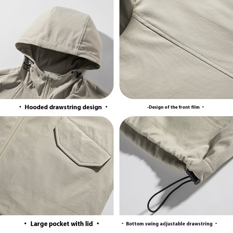 Outdoor Jacket Coat Hooded