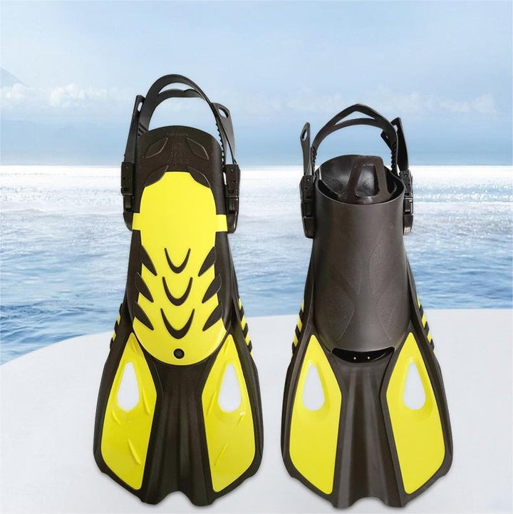 Snorkeling Fins Adjustable Diving Flippers