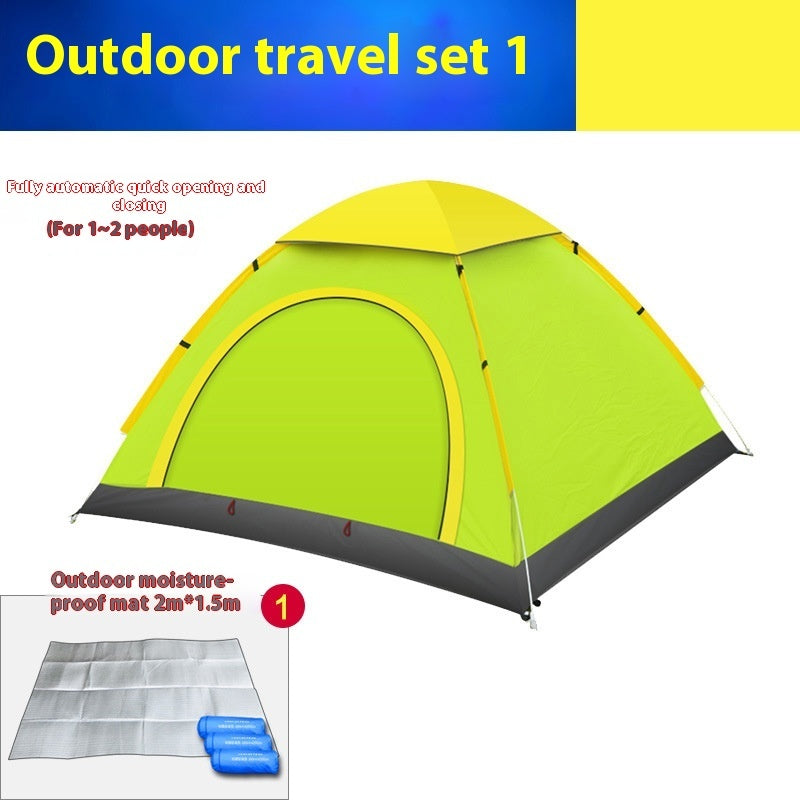 Camping Double-door Tent