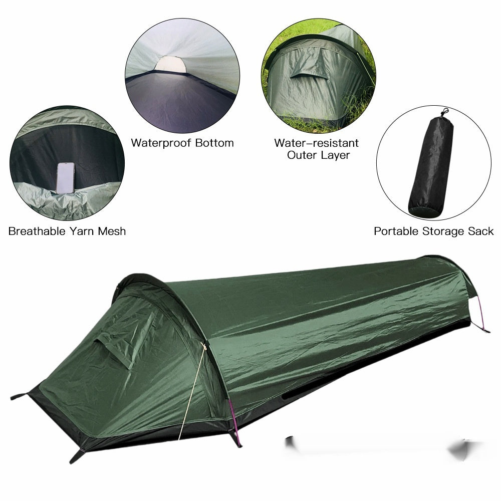 Wild Camping Small Sleeping Bag Tent