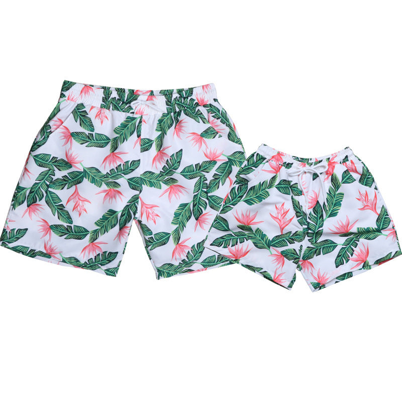 Parent Child Swimwear Quick Drying Pants