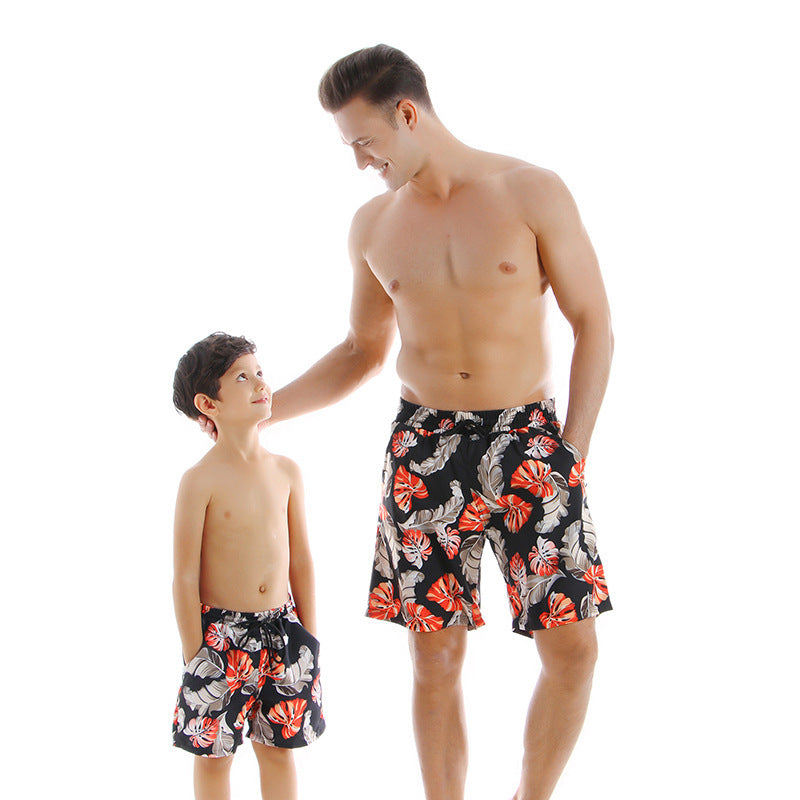 Parent Child Swimwear Quick Drying Pants