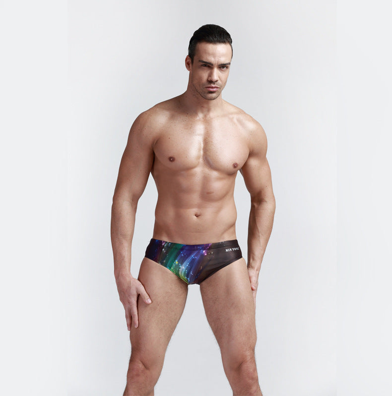 Men's Swimwear Triangle Swimming Shorts